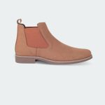 Caliber Shoes TAN Chelsea Boots For Men ( HAWK A 481 SR )
