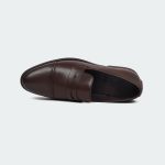 Caliber Shoes Coffee Penny Formal Shoes For Men ( A 527 C ) - Image 4