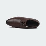 Caliber Shoes Coffee Lace Up Formal Shoes For Men ( GRANDEUR B 704 C ) - Image 4
