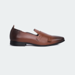 Caliber Shoes Coffee/R Double Monk Strap Shoes For Men ( OPAL B 712 C )