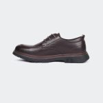 Caliber Shoes Coffee Lace Up Formal Shoes For Men ( BRADFORD N536G ) - Image 3