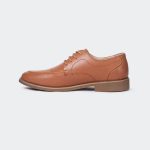 Caliber Shoes Brown Lace Up Formal Shoes For Men ( ALBERT A537G ) - Image 3