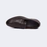 Caliber Shoes Coffee Penny Formal Shoes For Men (  CHARLES Y546G ) - Image 4