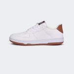 Caliber Shoes WHITE/BRN Casual Sneakers For Men ( BLAKE 695G) - Image 3