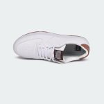 Caliber Shoes WHITE/BRN Casual Sneakers For Men ( BLAKE 695G) - Image 4