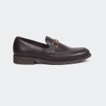 Caliber Shoes Coffee Lace Up Formal Shoes For Men ( LUTHER A540G )