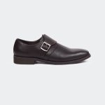 Caliber Shoes Coffee Penny Formal Shoes For Men (  LEOPOLD T686G )
