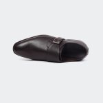 Caliber Shoes Coffee Penny Formal Shoes For Men (  LEOPOLD T686G ) - Image 4